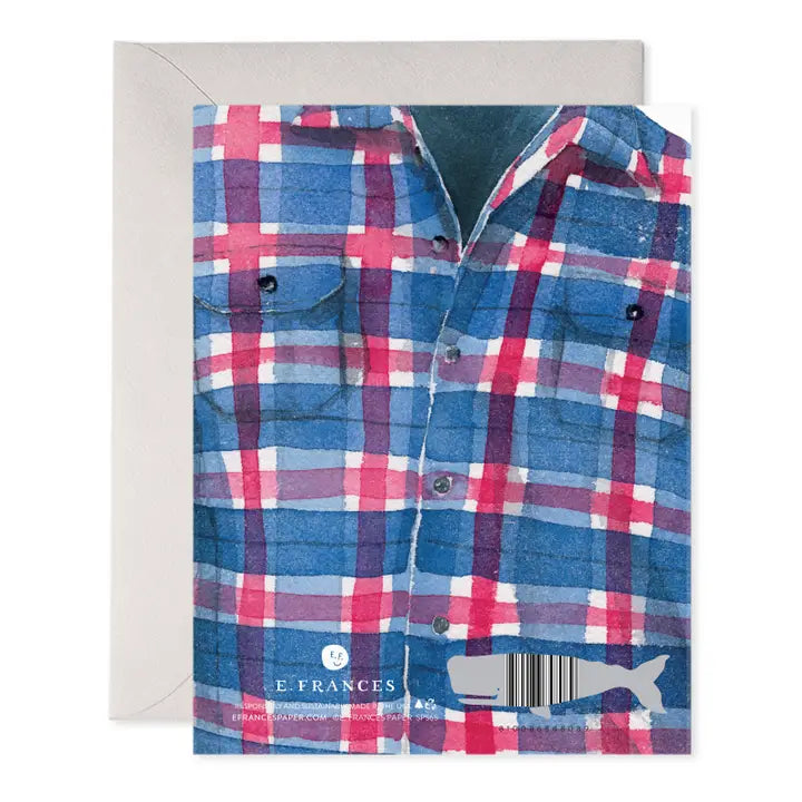 Greeting Card | Father's Day | Plaid Cool Dad