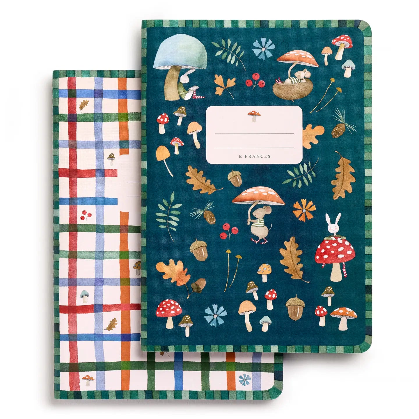 Set of Two Stitched Notebooks | Through the Woods