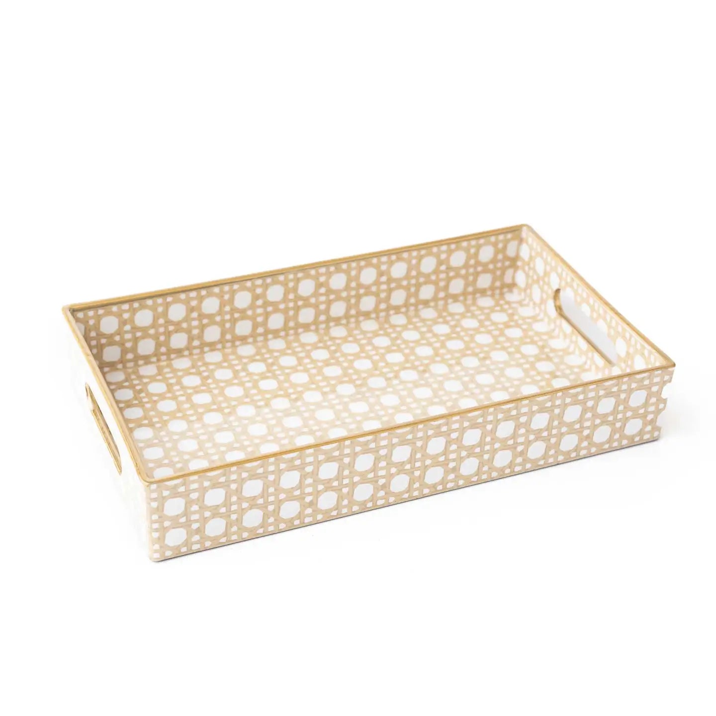 Vanity Tray | Tan Cane