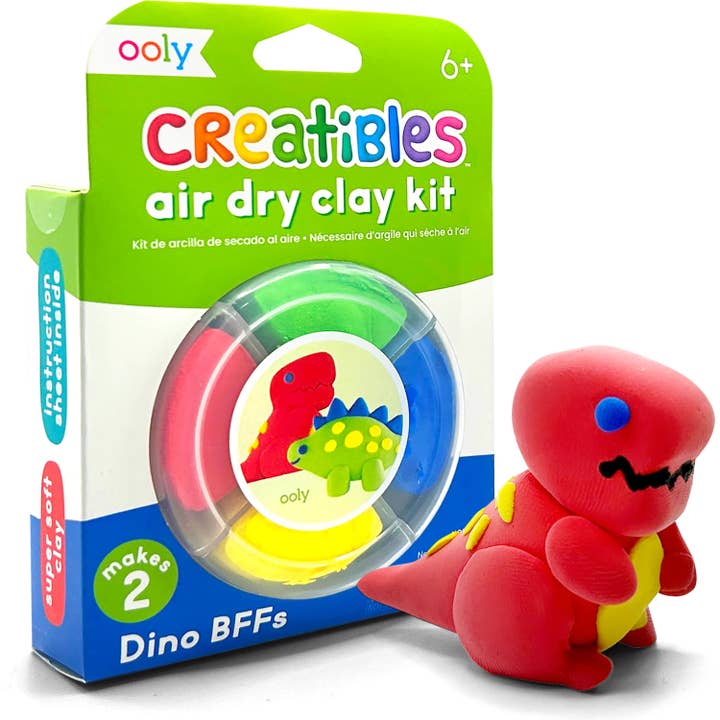 Creatibles | Air Dry Clay Kit | Dino BFFs