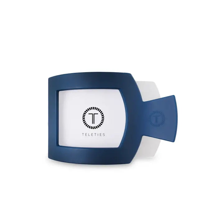 Teleties Flat Square Hair Clip | Midnight Rain | Assorted Sizes