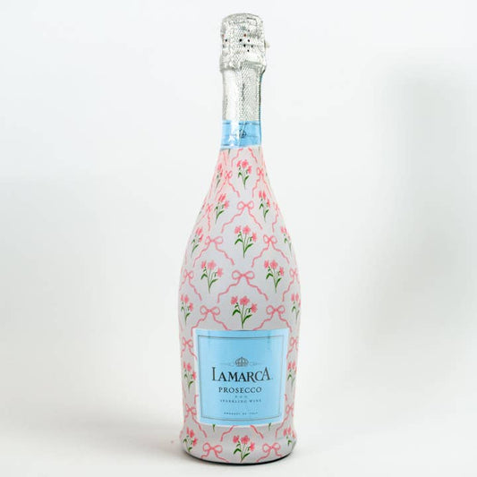 Beau Bottle Pink Bows and Blossoms | Prosecco Collection