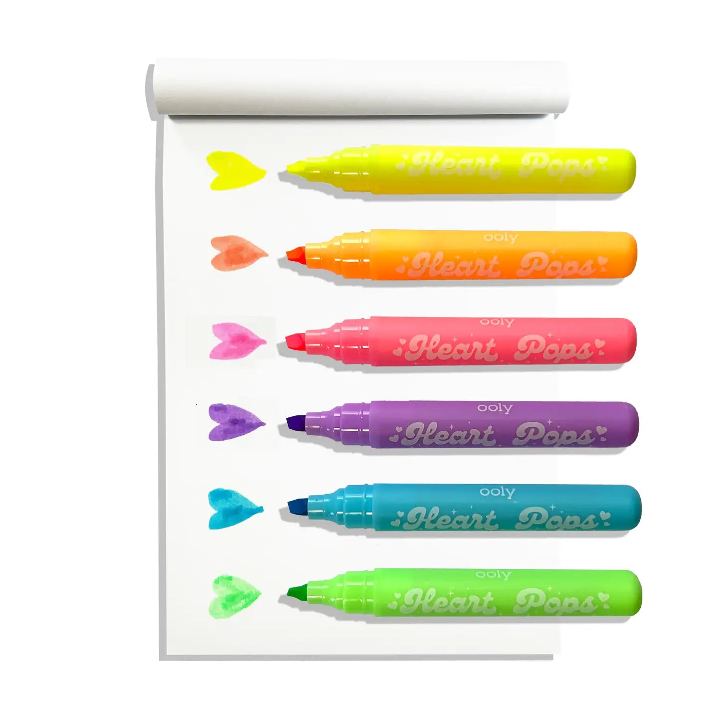 Heart Pops: Neon Highlighters
