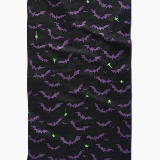 Tea Towel | Dark Night Bats