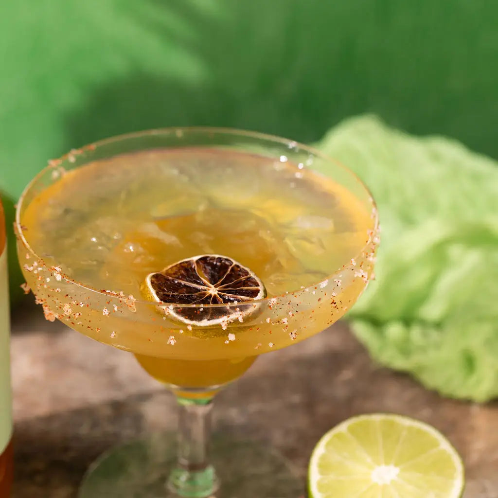 Spicy Pineapple & Lime Margarita For Cocktails and Mocktails