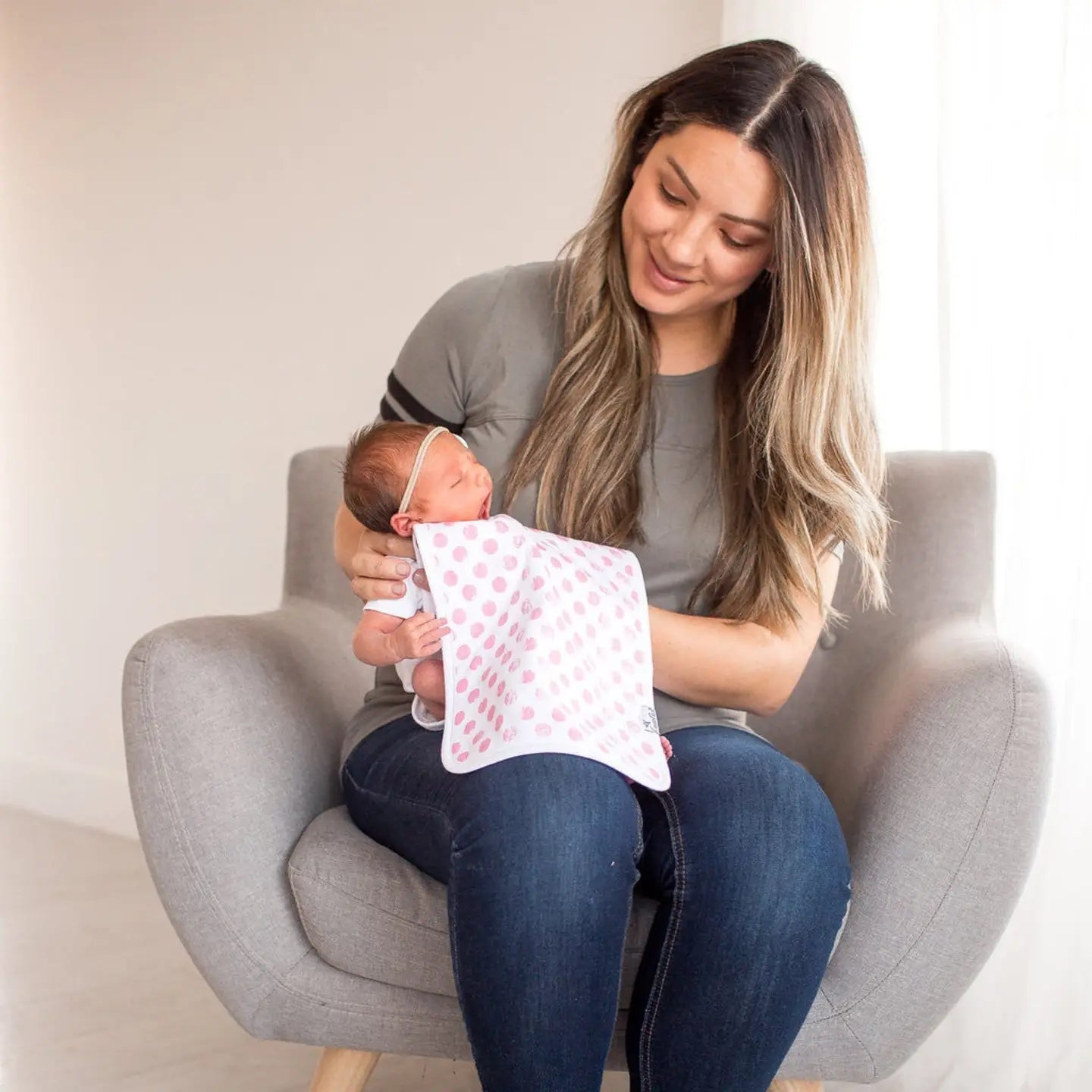 Burp Cloth Set | Claire