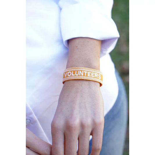 Tennessee Vols Woven Tassel Bracelet