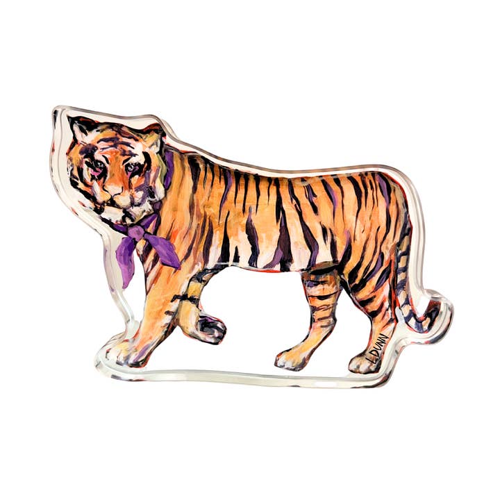 Acrylic Gameday | Tiger