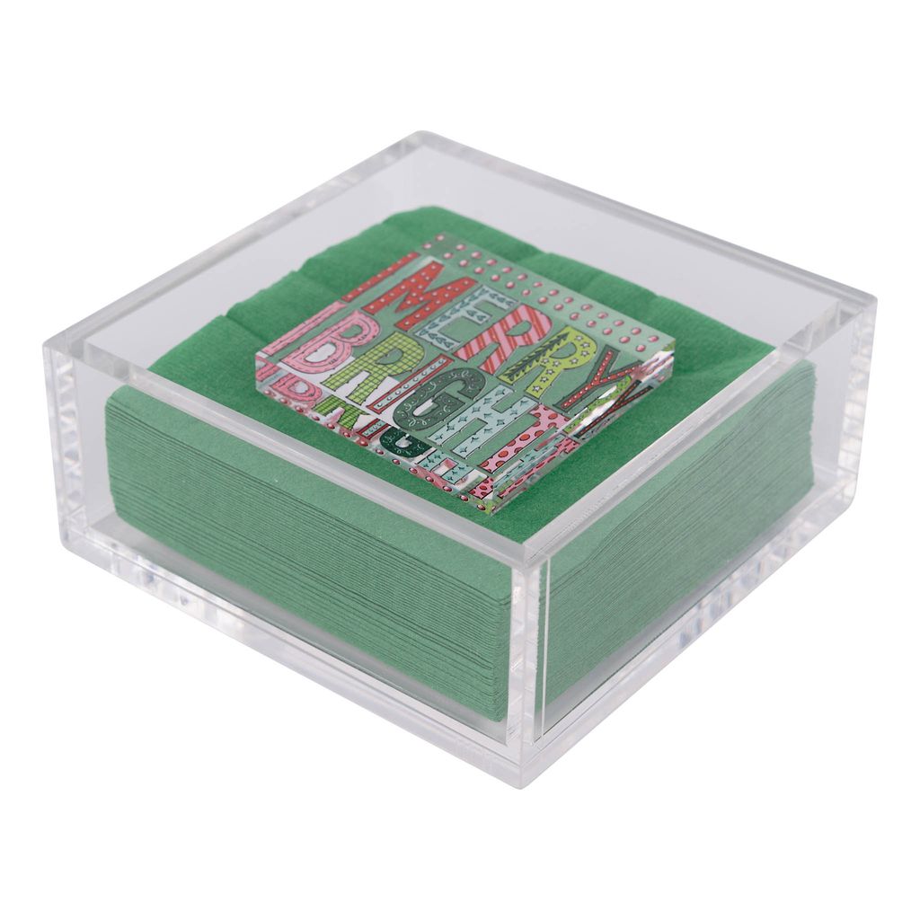 Merry & Bright | Napkin Weight