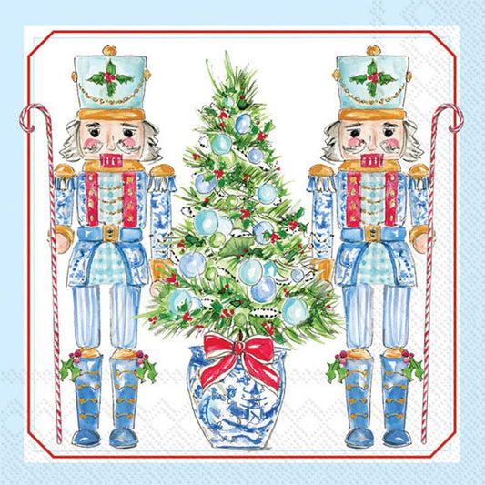 Cocktail Napkins | Blue Nutcrackers