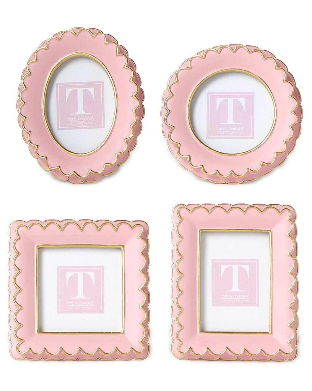 Pink Scalloped Mini Photo Frame | Assorted Styles