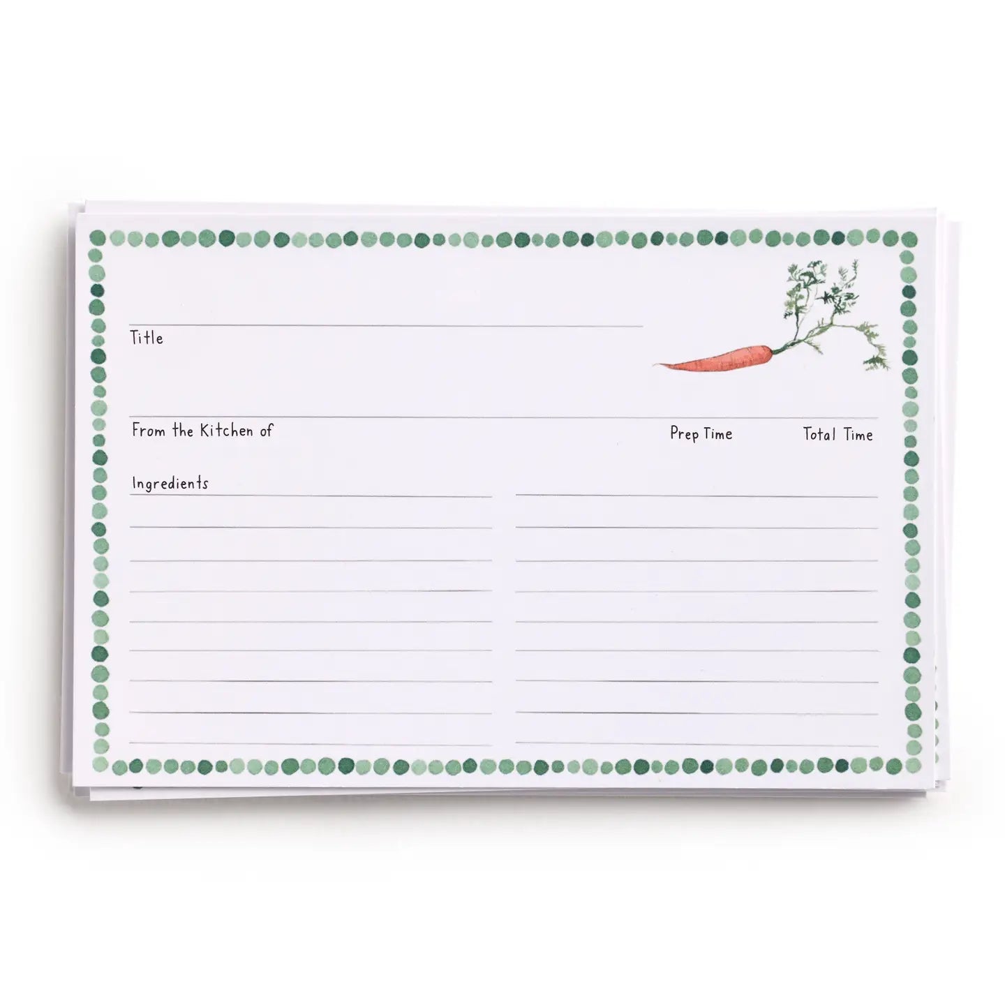 Recipe Card Set | Farm To Table