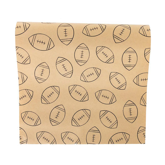 Football Kraft Table Runner