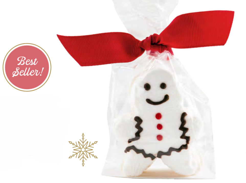 Gingerbread Man Marshmallows (3-pack)