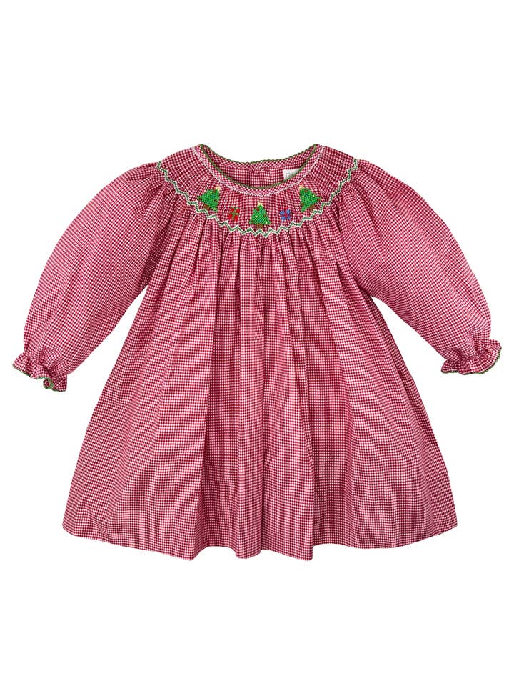 Smocked Bishop Dress | Christmas