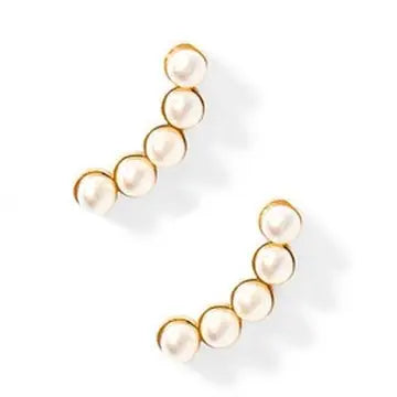 Screwback Stud Earrings | Abigail Pearl