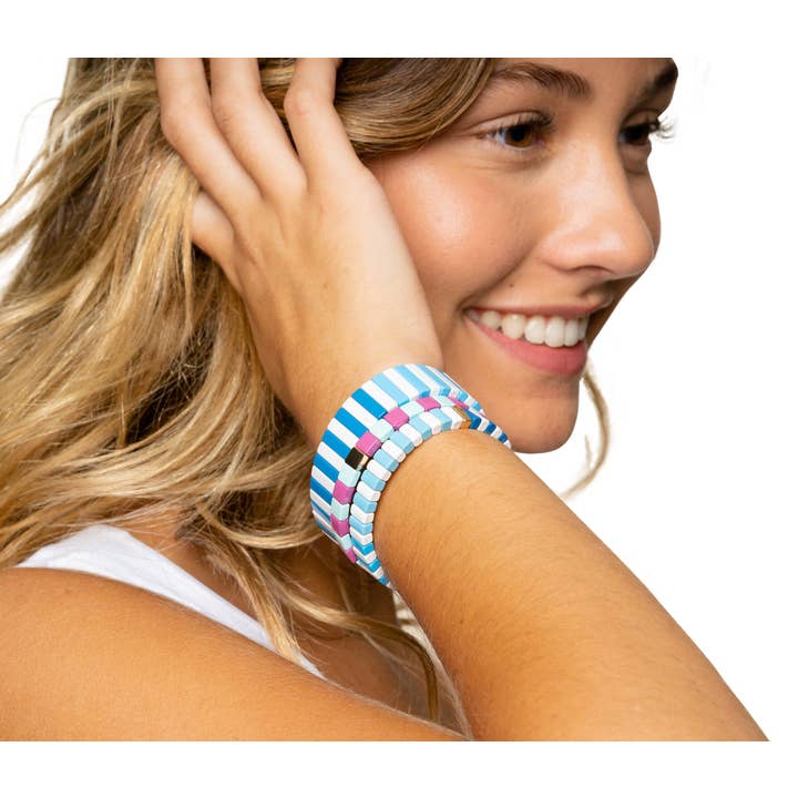 Summer Waves Tile Bracelet
