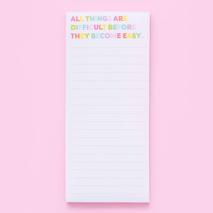 All Things List Pad