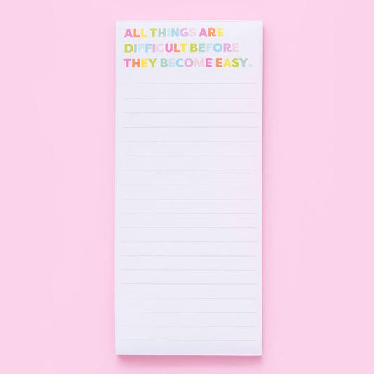 All Things List Pad