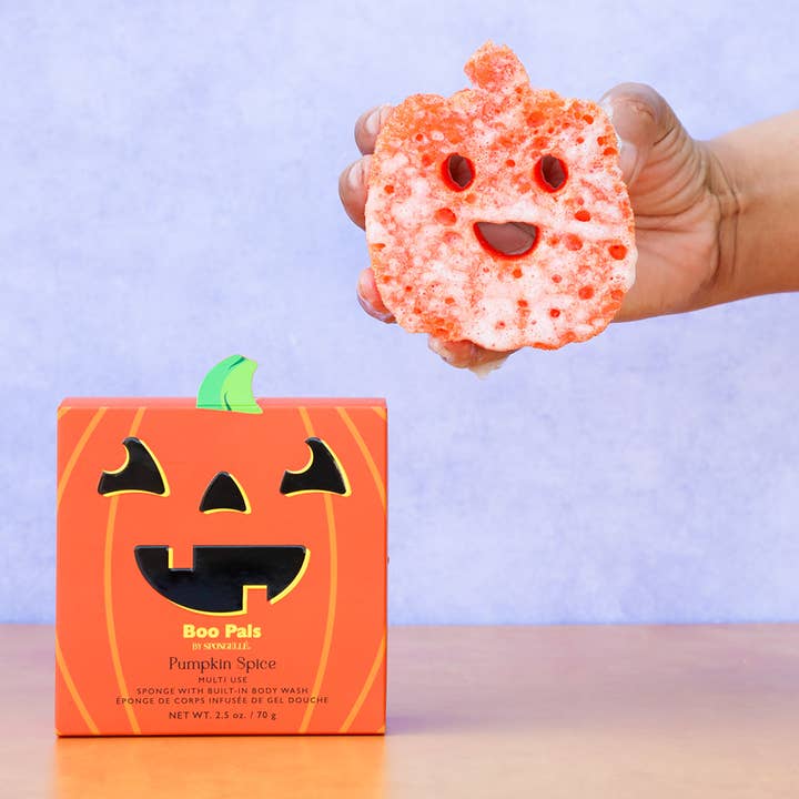 Boo Pals Halloween Buffer | Pumpkin Spice Pumpkin