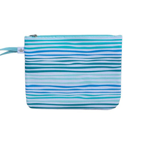 Blue Barbados Stipe Wet/Dry Bag