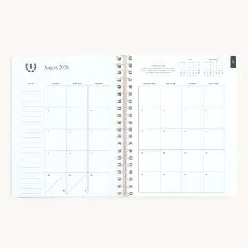 2026-2027 Large Softcover Weekly Simplified Planner | Club Stripe