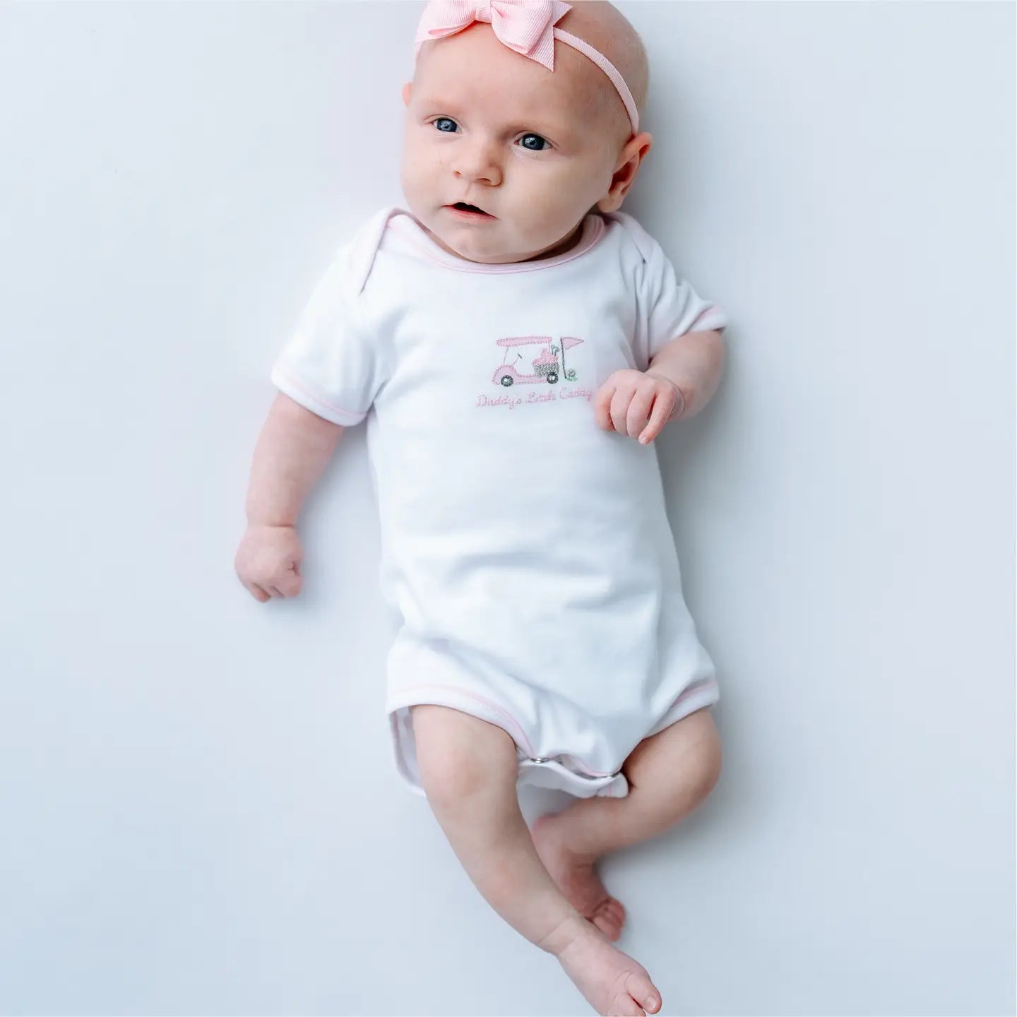 Little Golfer Bodysuit | Pink