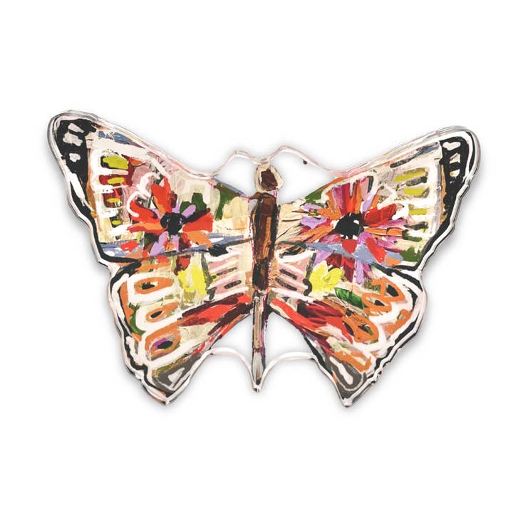 Bitty Acrylic Butterfly | Confetti