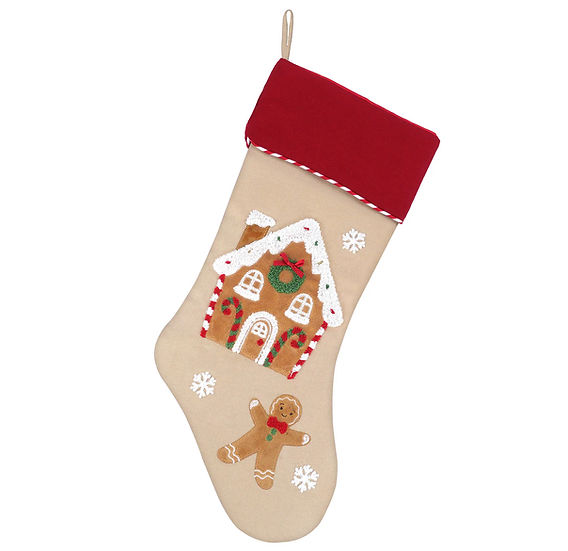 Gingerbread House Stocking