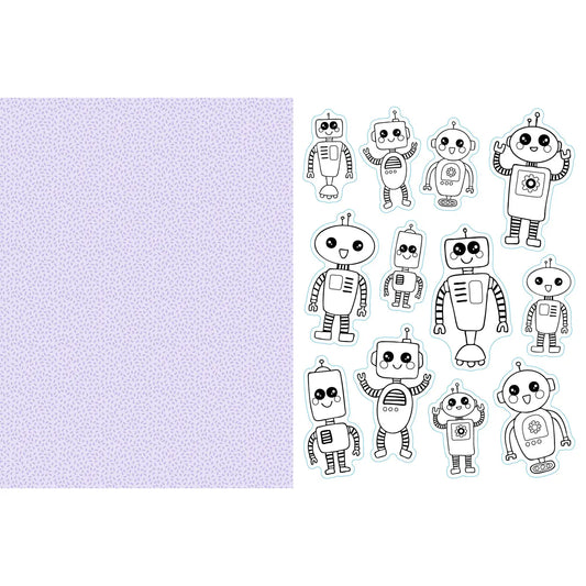 Color Your Own Stickers, Volume 2