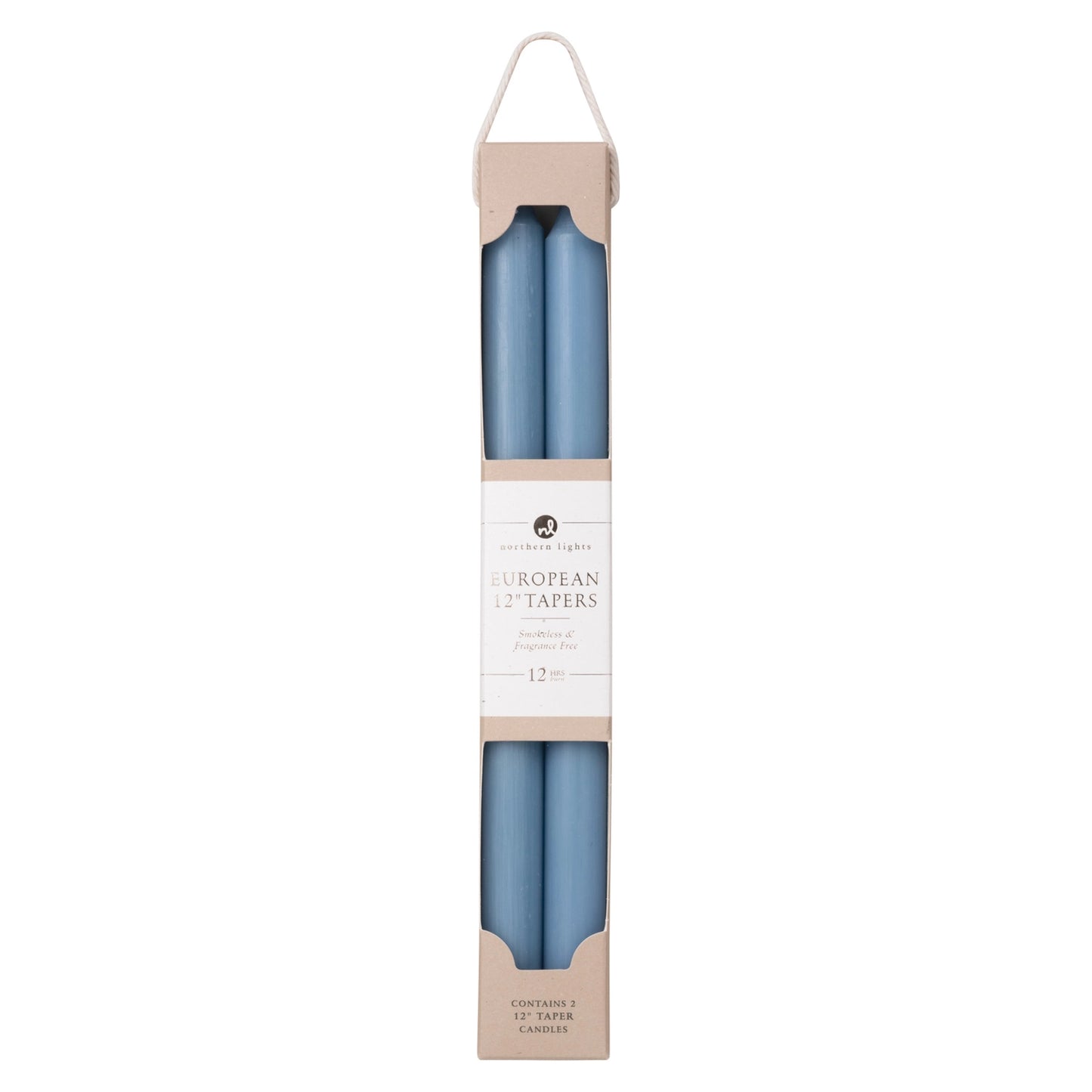 12" Taper 2pk | Prairie Blue