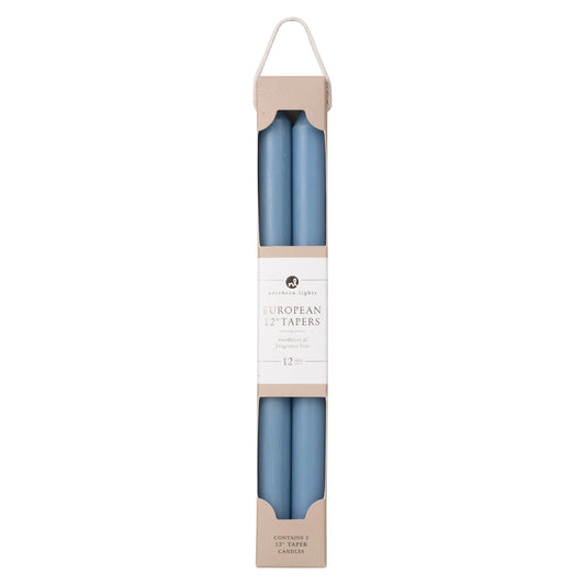 12" Taper 2pk | Prairie Blue