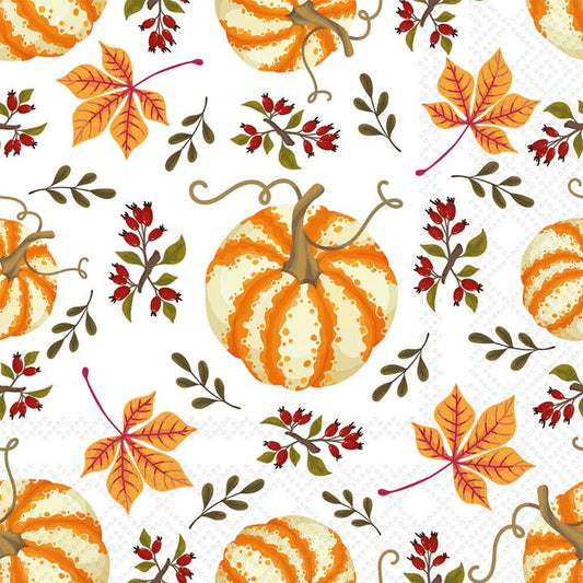 Paper Cocktail Napkins | Scattered Pumpkins