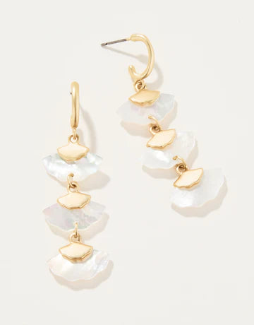 Buttercup Dangle Earrings Mother-of-Pearl