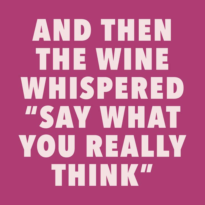 Cocktail Napkins | What You Really Think