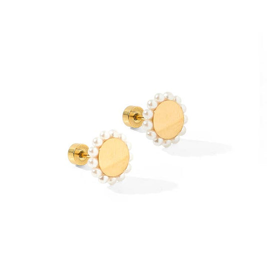 Screwback Stud Earrings | Alice Pearl