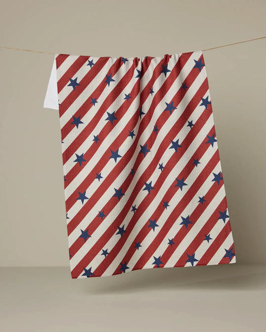 Tea Towel | Patriotic Stripe