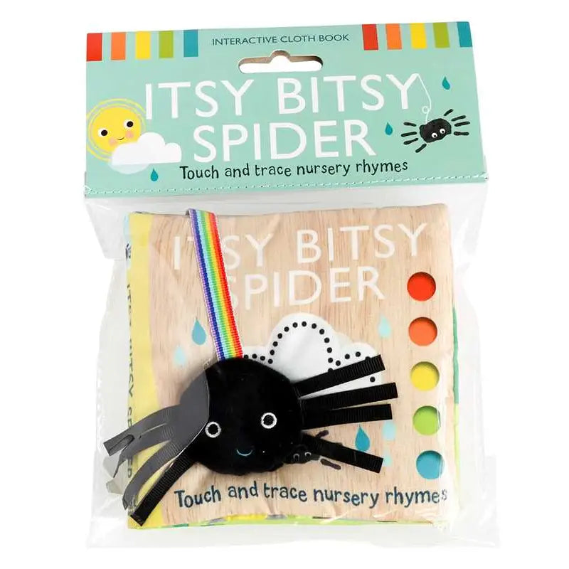 Touch and Trace Nursery Rhymes: Itsy Bitsy Spider Cloth Book