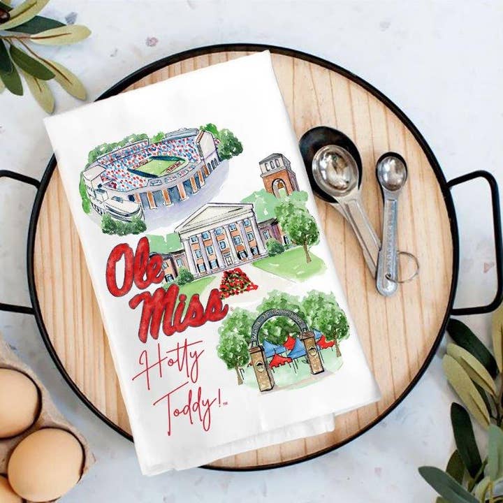 Landmark Tea Towels | Ole Miss