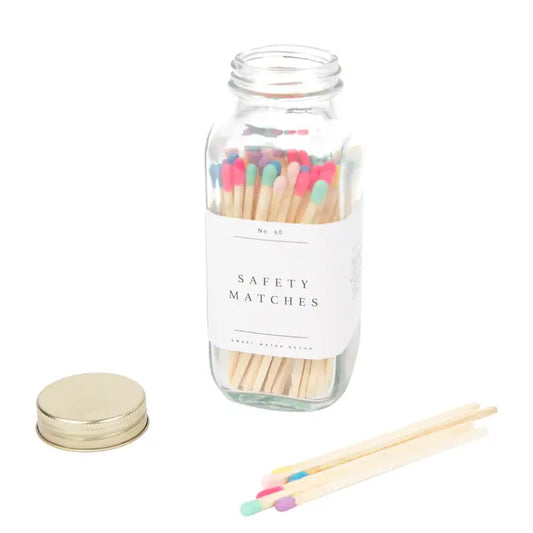 Safety Matches | Multicolor Tip