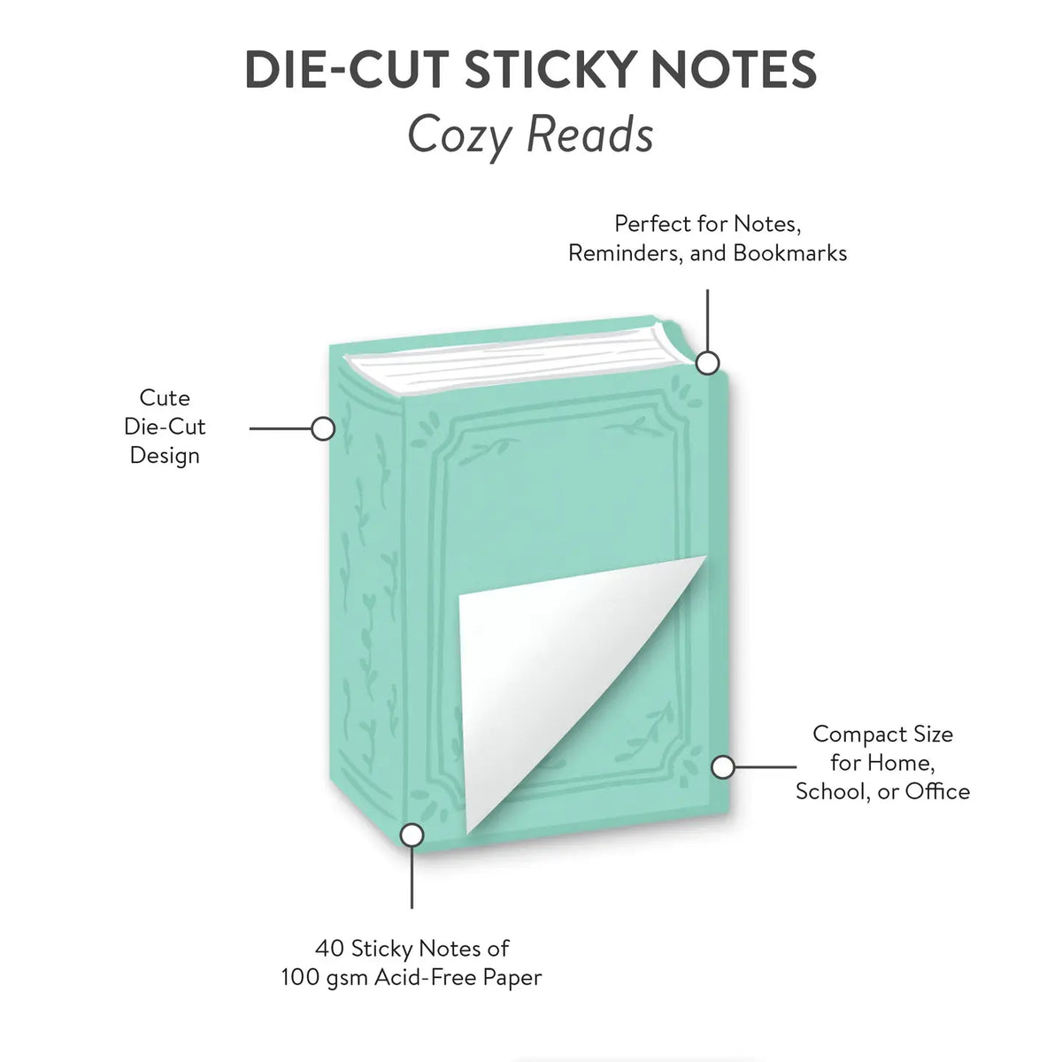 Cozy Reads Sticky Note Set