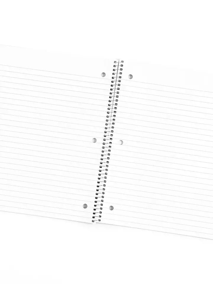 Spiral Notebook | Wavy Icons