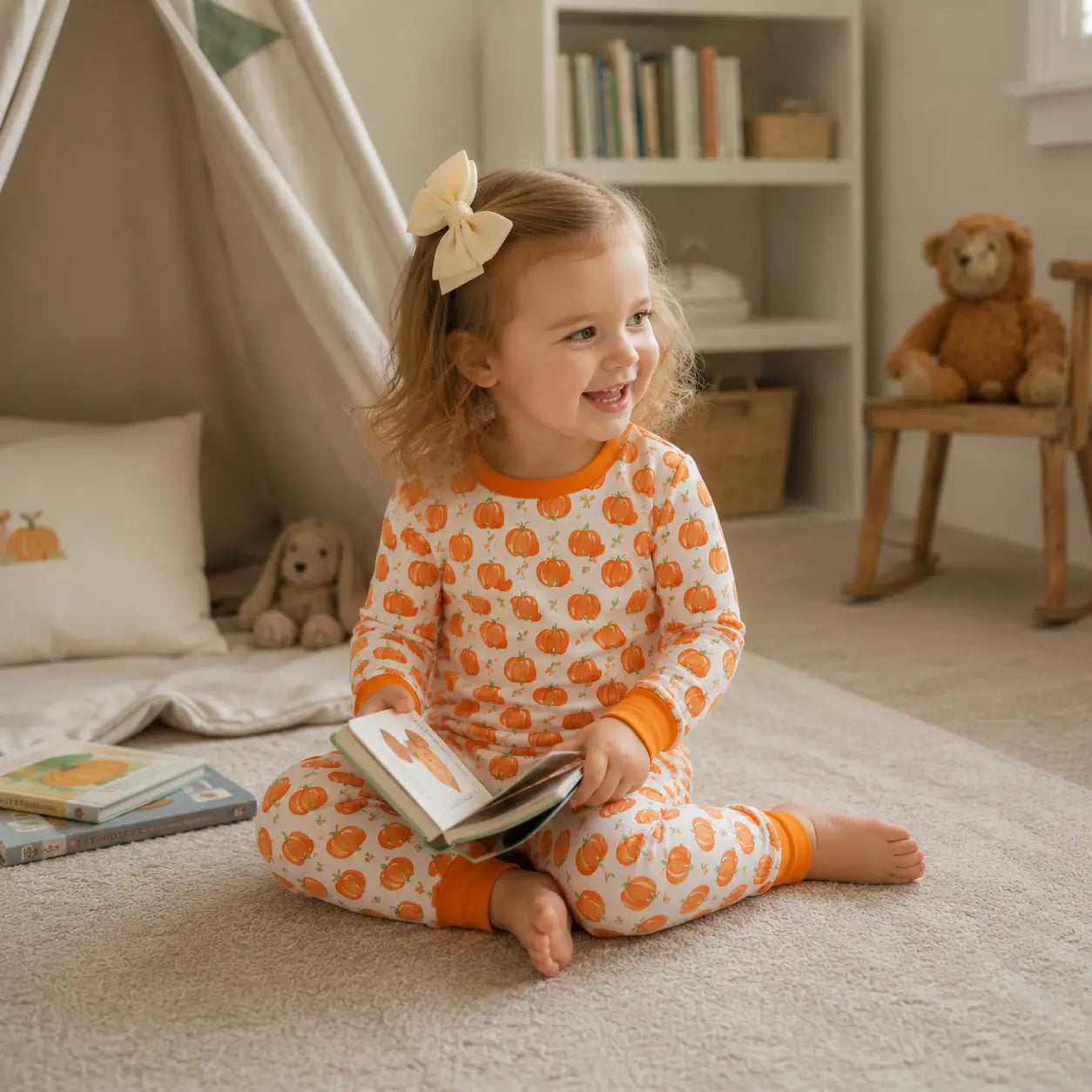 Pumpkin Grove Long Pajamas