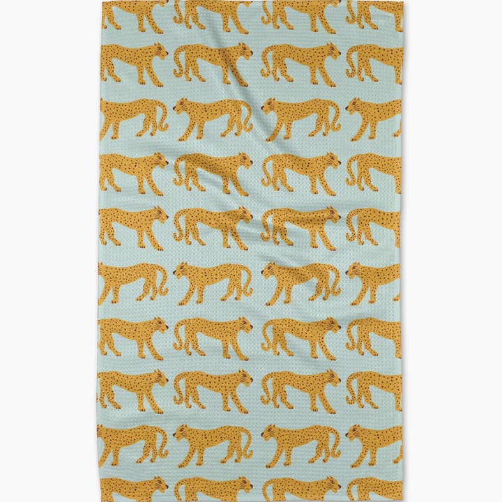 Tea Towel | Walking Cheetah