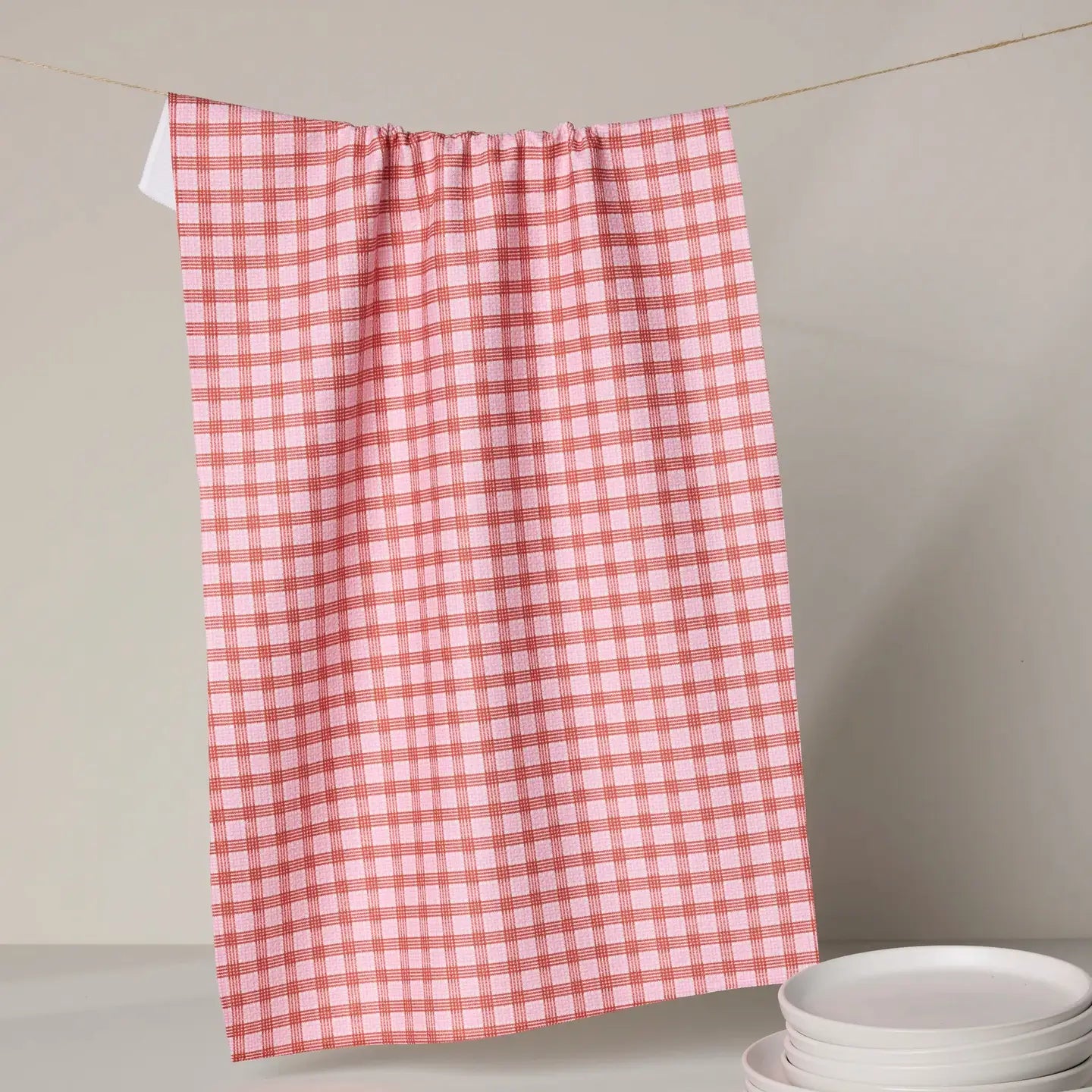 Tea Towel | Cupids Plaid