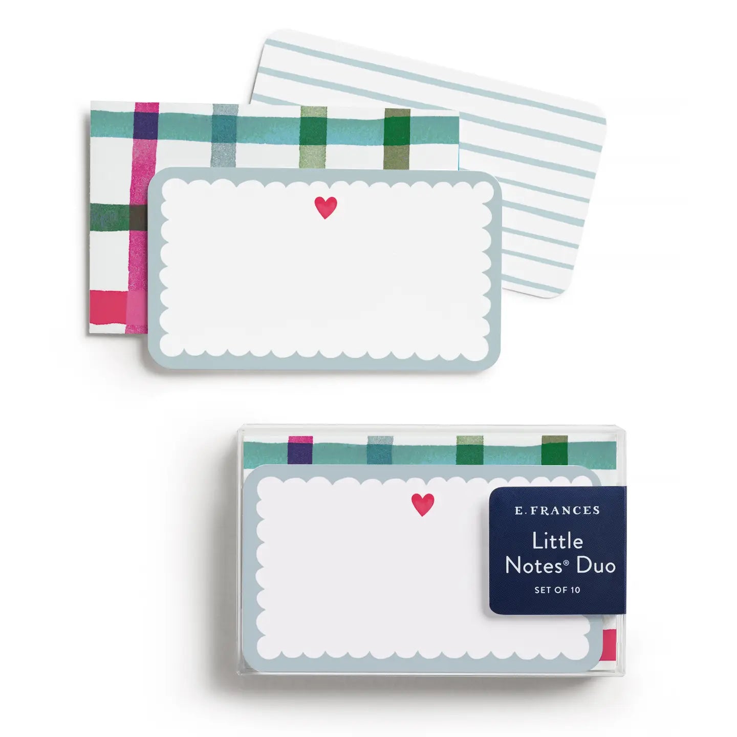 Little Notes® Duo Set | Scalloped Heart