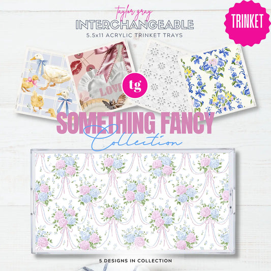 Acrylic Trinket Tray Inserts | Something Fancy