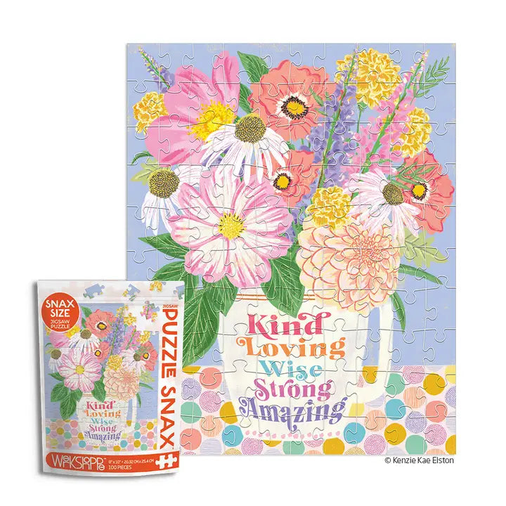 Jigsaw Puzzle Snax | Kind Loving Strong
