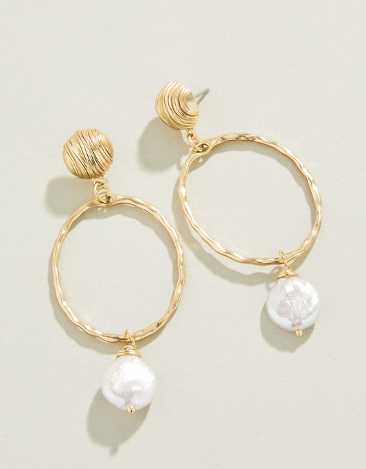 Peyton Earrings - Pearl