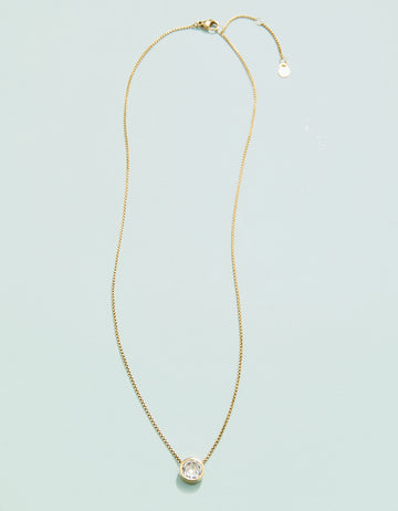 Lighthouse Necklace | 18“ Cubic Zirconia